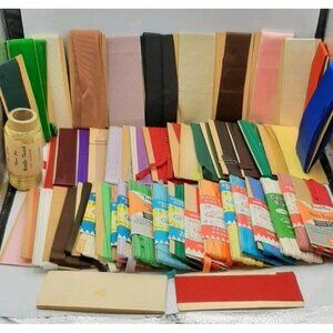 Vintage Corticelli Trimtex Over 50 Pieces Bias Tape Seam Binding Some New